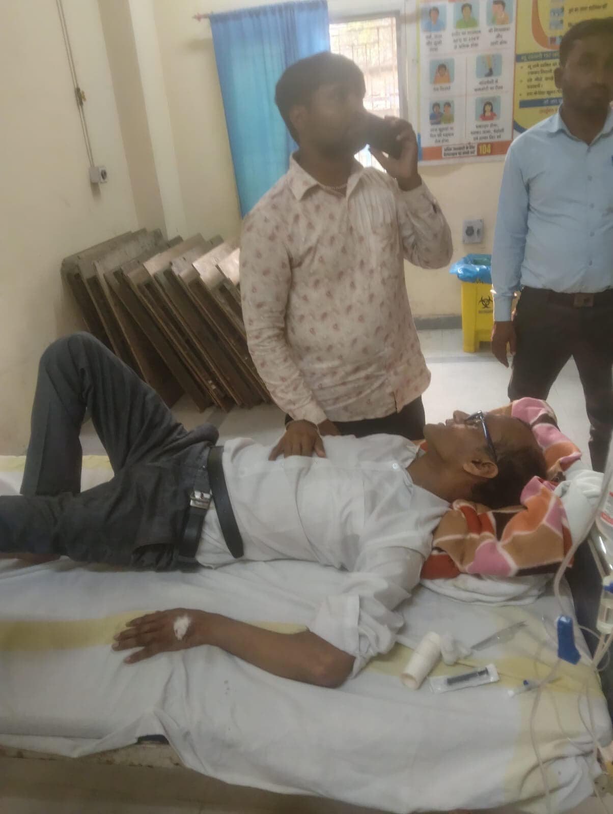 समृद्धि यात्रा की तैयारी के दौरान डीसीएलआर घायल