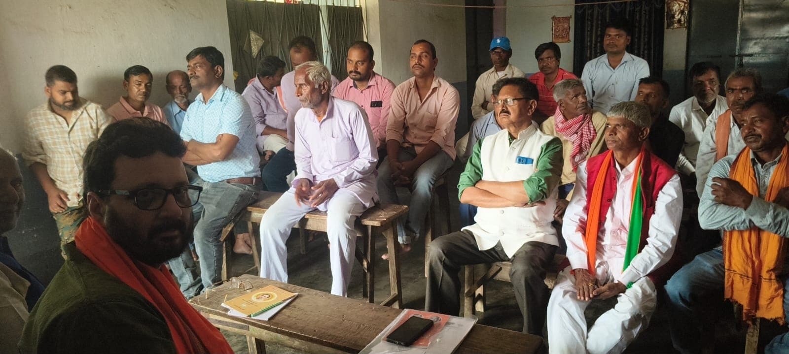 प्रशिक्षण महाभियान को लेकर भाजपा कार्यकर्ताओं ने की चर्चा