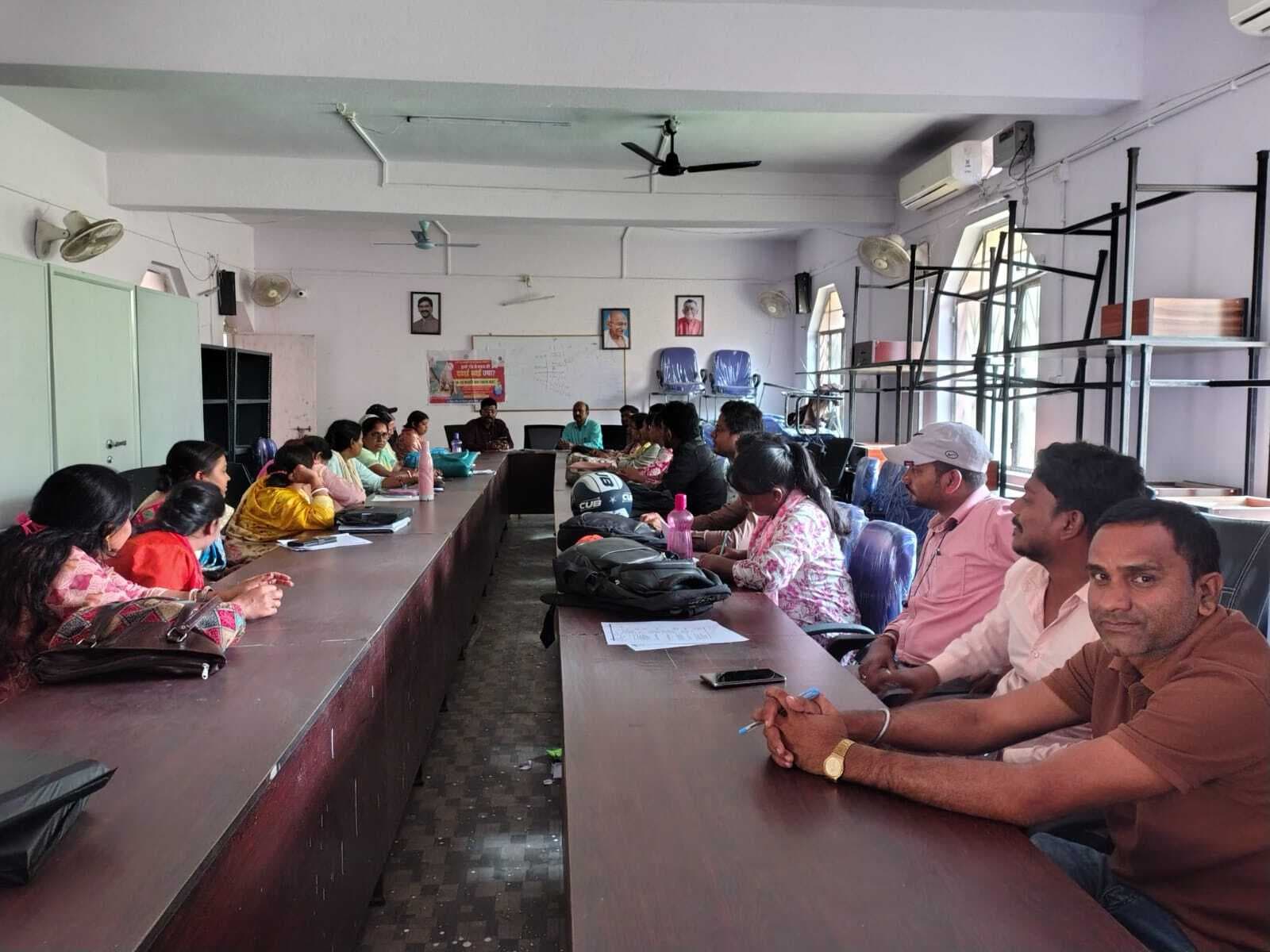 स्वास्थ्य कर्मियों को एनसीडी कार्यक्रम का दिया प्रशिक्षण