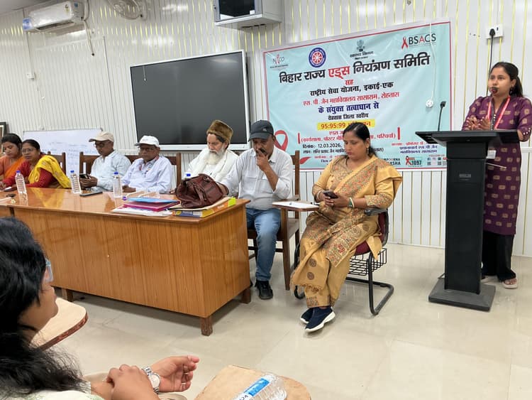 एसपी जैन कॉलेज में एड्स जागरूकता कार्यशाला , प्रतियोगिताओं में छात्रों ने दिखाई प्रतिभा