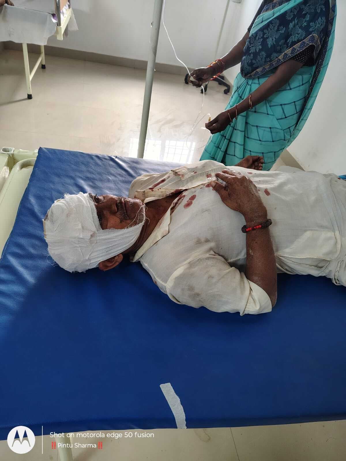 जमीन घेरने को लेकर विवाद, कई जख्मी