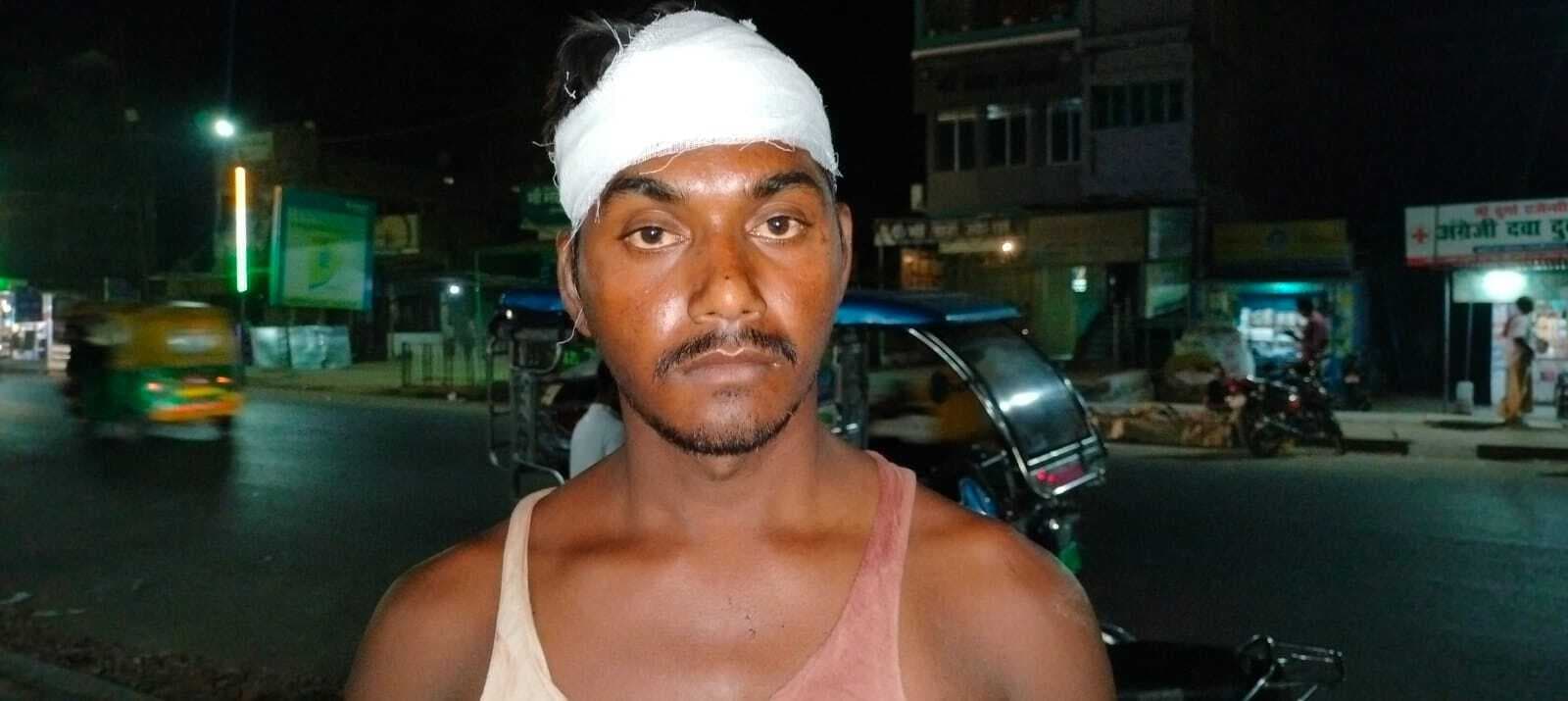 खर्रा गांव में गाय के खरीद बिक्री विवाद में युवक को पीटा, जख्मी