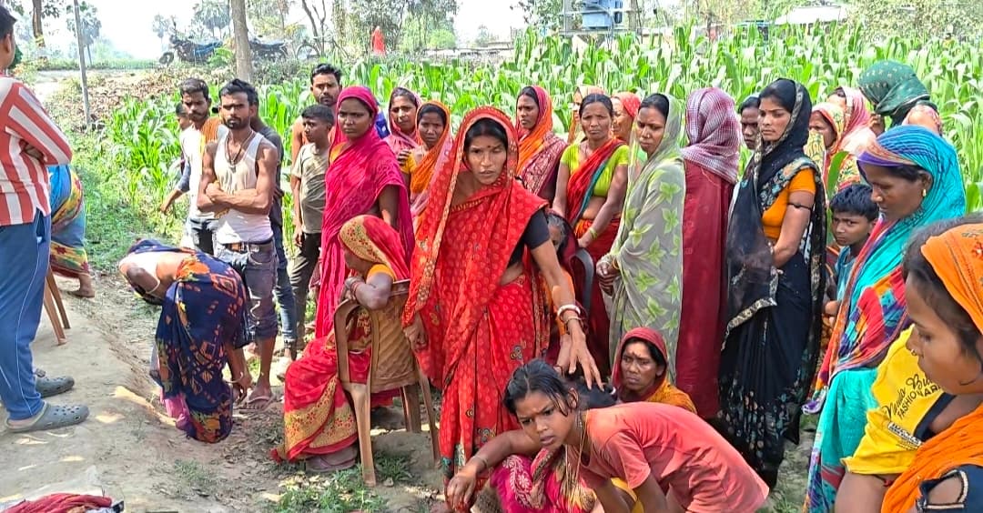 कोरगामा में प्रेम-प्रसंग में महिला की हत्या, मकई खेत में मिला अर्धनग्न शव