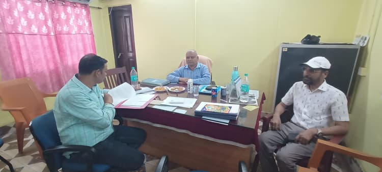 डीजीएमएस के डिप्टी डायरेक्टर ने किया चितरा कोलियरी का निरीक्षण, सुरक्षा व्यवस्था सुधारने के दिये निर्देश