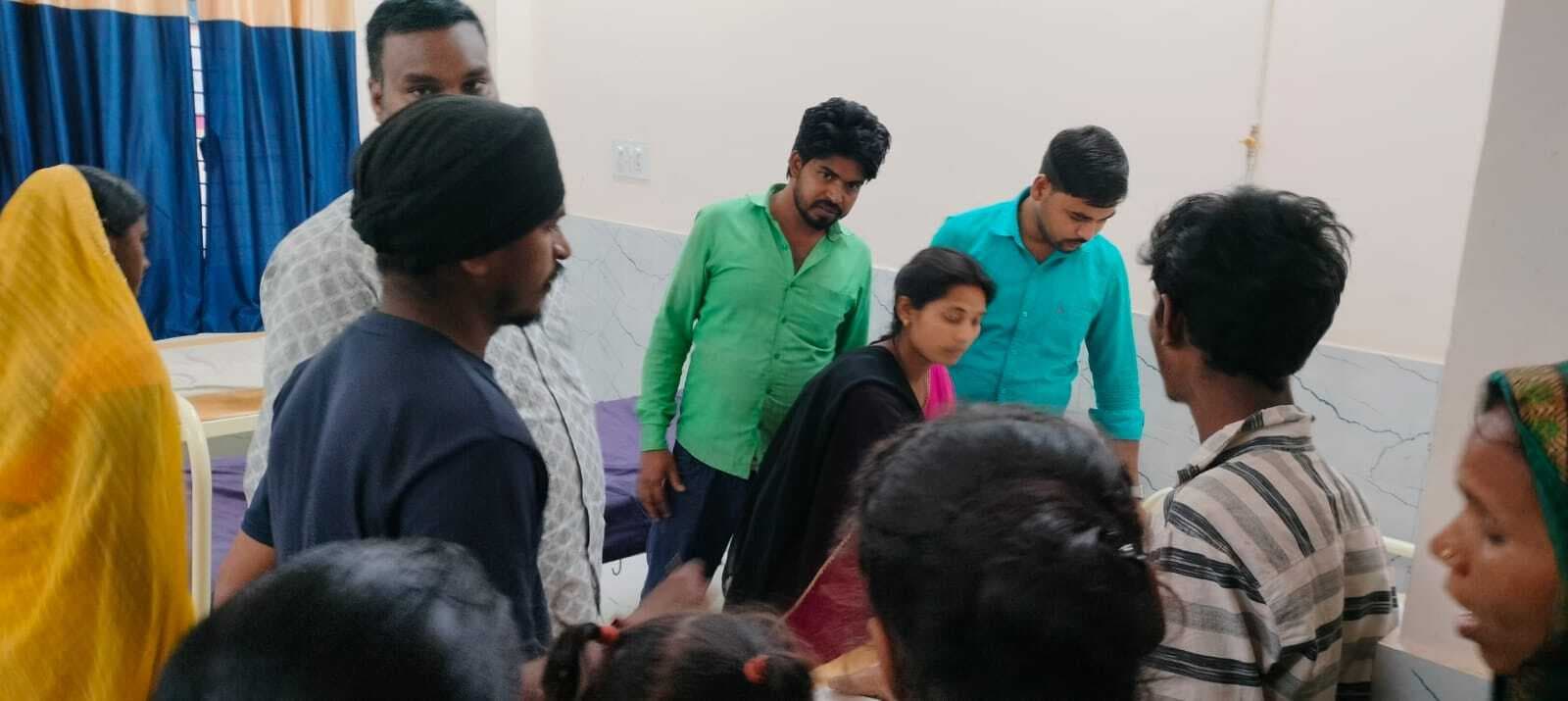 बाइक के धक्का से बालक गम्भीर