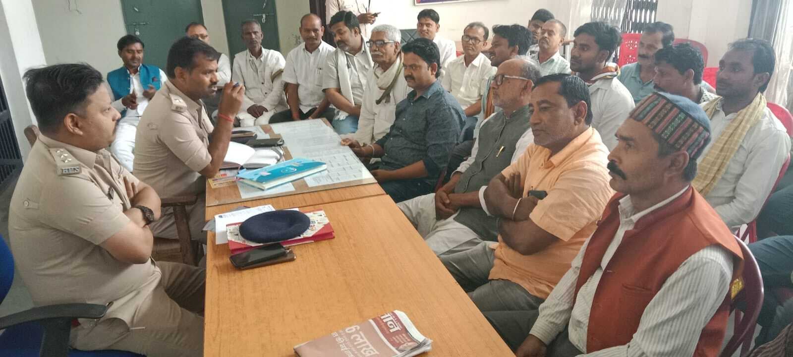 ईद व रामनवमी पर्व में खलल डालने वालों पर होगी सख्त कार्रवाई : एसडीपीओ