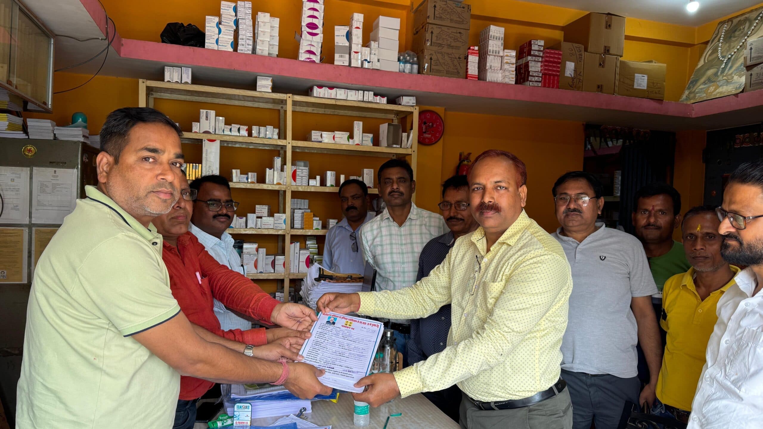 दूसरे दिन एक अभ्यर्थी ने किया नामांकन