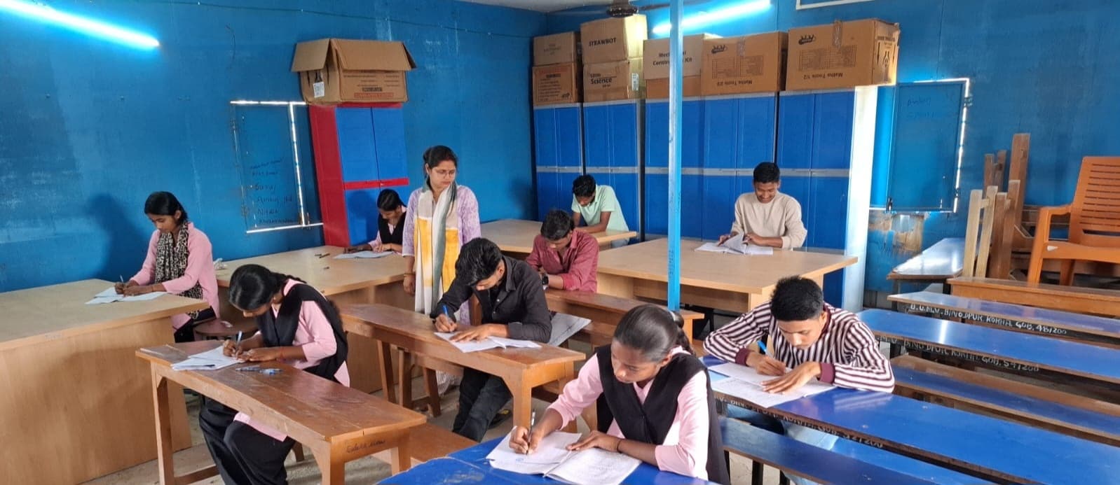 उमावि में 11 वीं की वार्षिक परीक्षा शुरू, कल से होगी नौवीं की