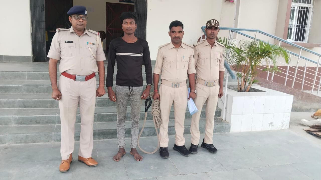 शराब तस्कर को किया गिरफ्तार