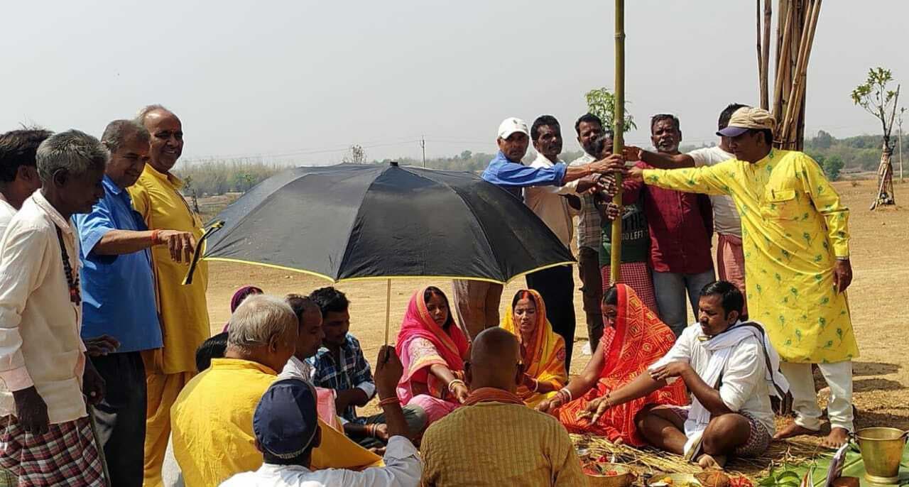 नौ कुंडीय गायत्री महायज्ञ को लेकर हुआ भूमि पूजन