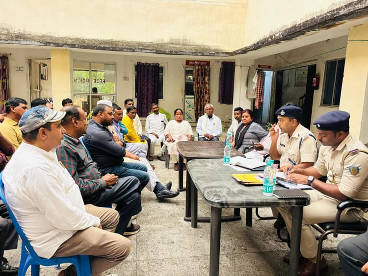 ईद और रामनवमी के दौरान डीजे बजाने पर रहेगी रोक : पुलिस निरीक्षक