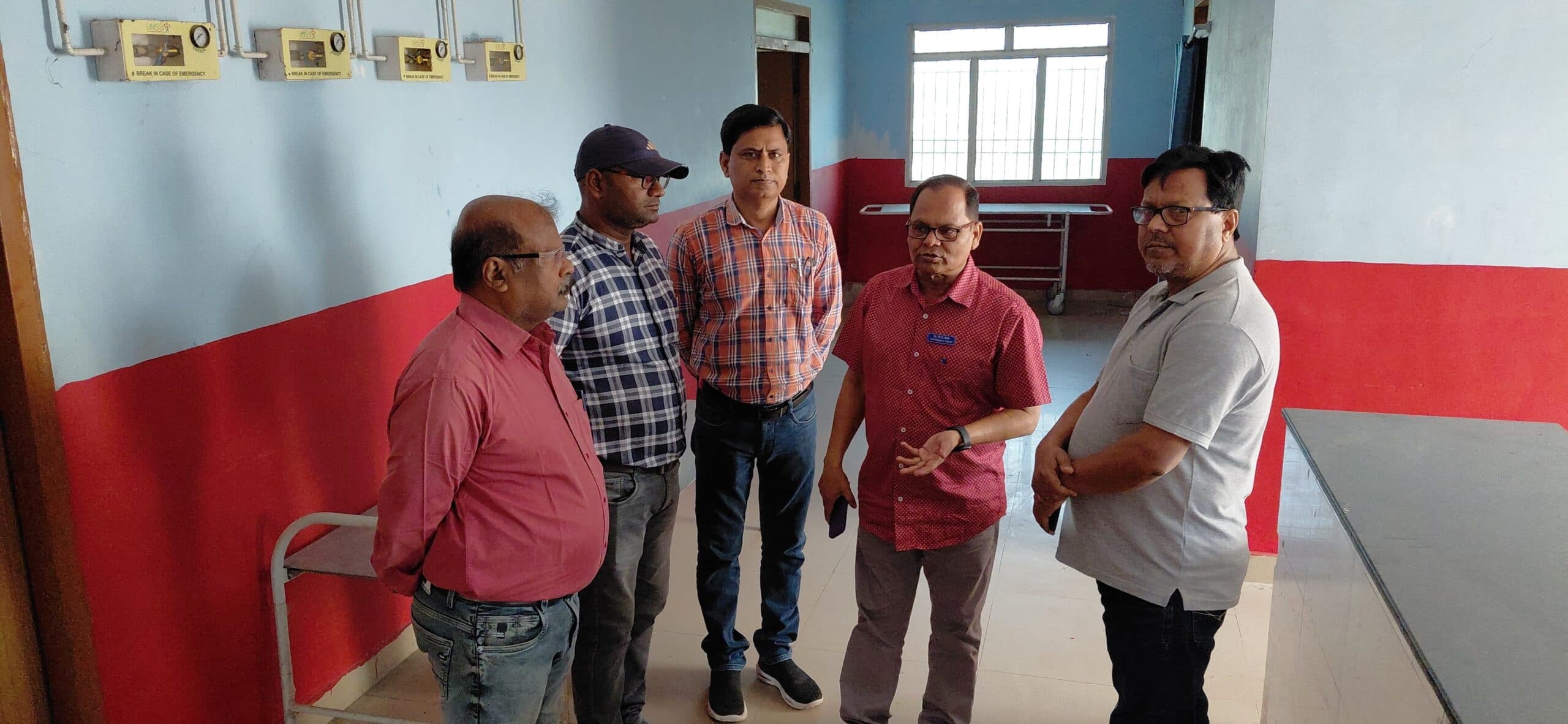 सामुदायिक स्वास्थ्य केंद्र का सीएस ने किया निरीक्षण