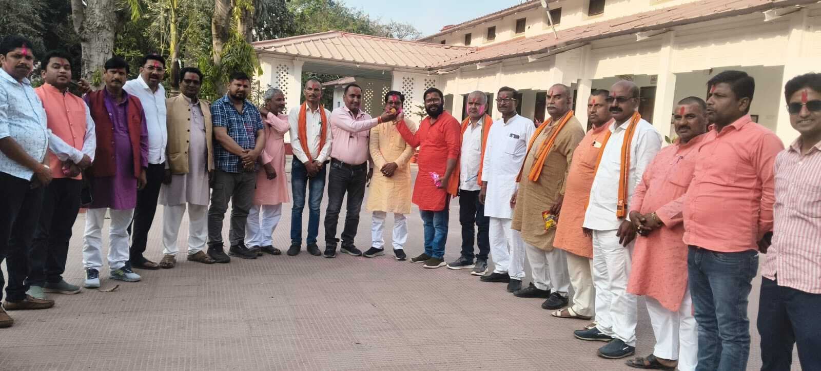 एनडीए के पांचों राज्यसभा उम्मीदवारों की जीत पर जिला भाजपा में उत्साह