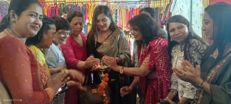 इनरव्हील क्लब की ‘फैशन फ्रेंज़ी’ प्रदर्शनी शुरू