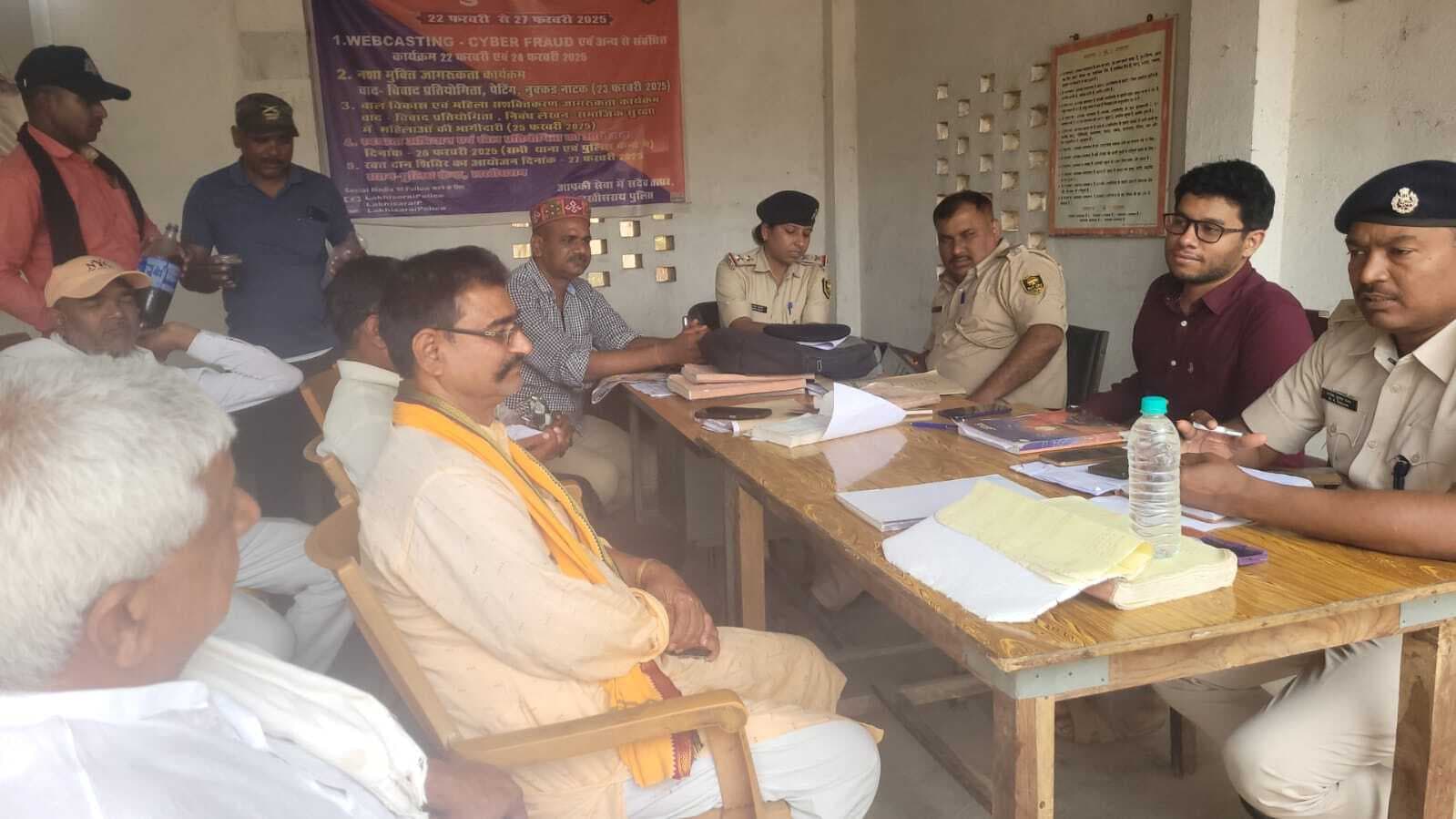 ईद, रामनवमी व अन्य पर्वों को शांतिपूर्ण माहौल में मनाने की अपीेल