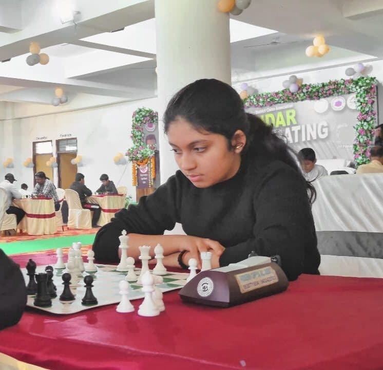 बांका की बेटी ऐश्वर्या शुक्ला ने शतरंज में हासिल की अंतरराष्ट्रीय रेटिंग