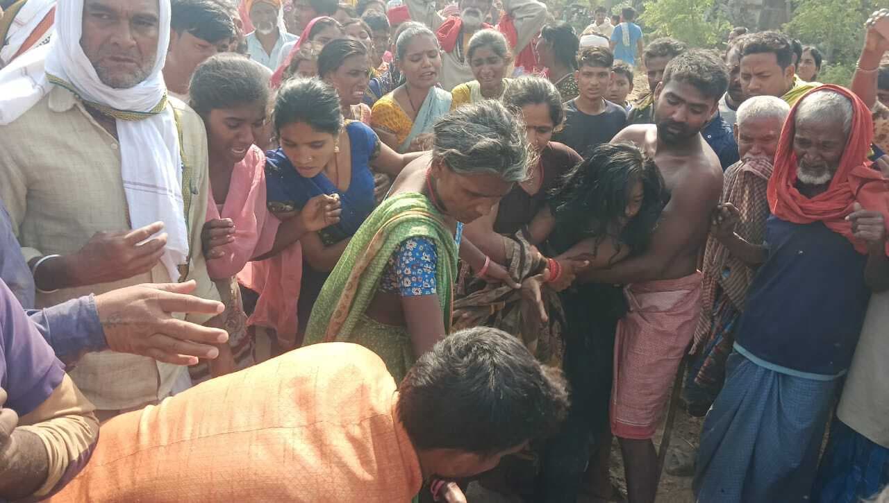 ट्रक के धक्के से साइकिल सवार मजदूर की मौत, एनएच जाम