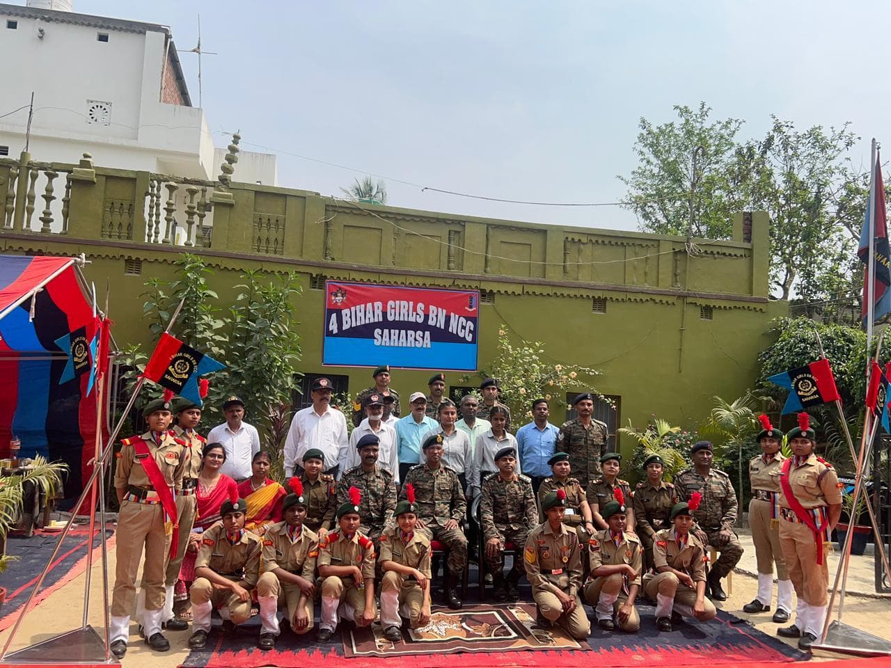 चार बिहार गर्ल्स बटालियन कैडेट्स अनुशासन व एकता की है मिसाल: अरूण उनियाल