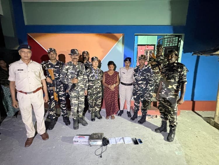 346 ग्राम ब्राउन शुगर के साथ महिला तस्कर गिरफ्तार