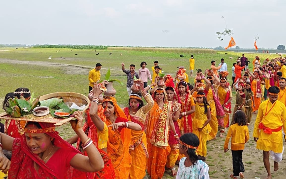 डहुआबाड़ी में श्री श्री 108 हरिनाम संकीर्तन शुरू