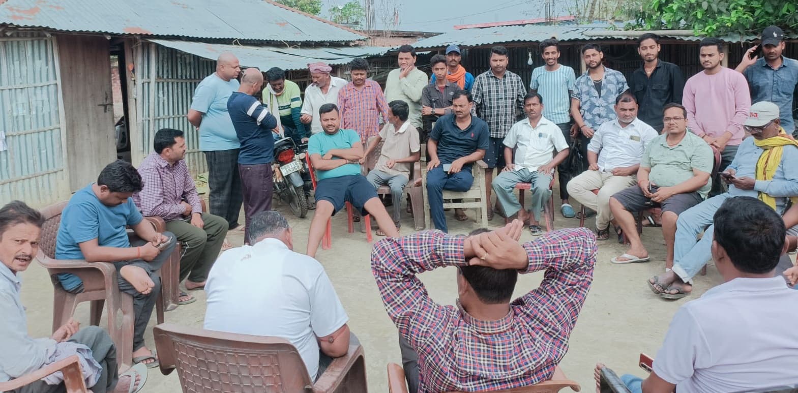 रामनवमी शोभायात्रा को लेकर भाजपाई व जनप्रतिनिधियों ने की बैठक