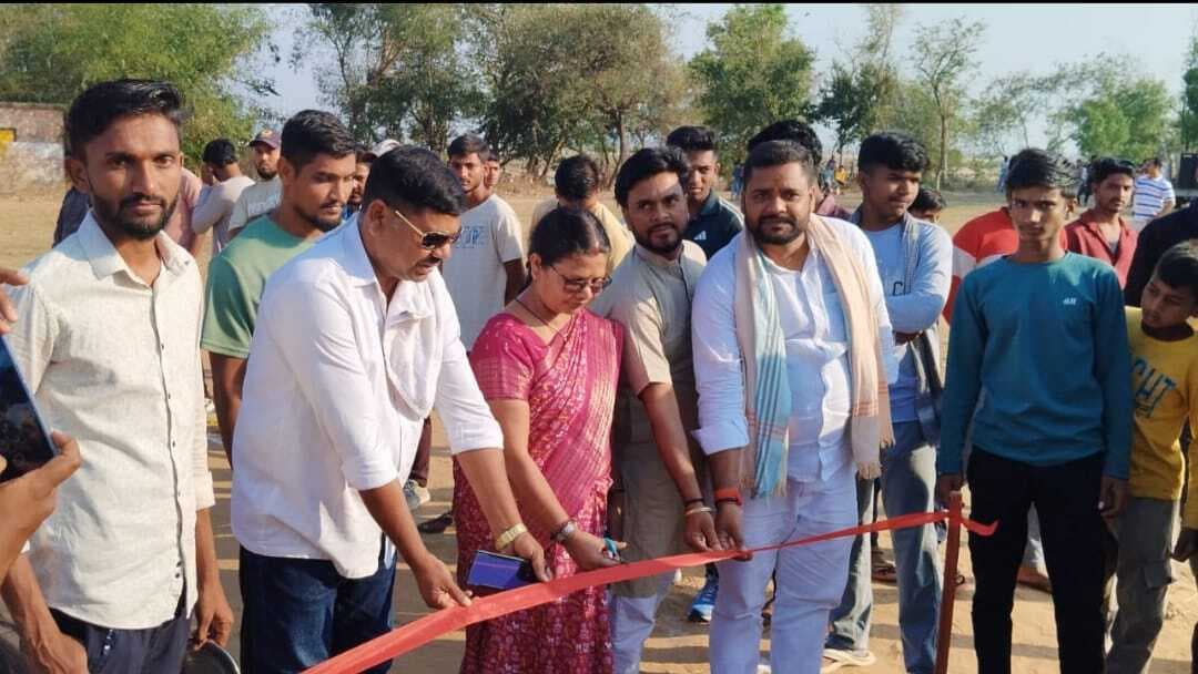 जागोडीह क्रिकेट मैच में चंदनपुरा ने रामडिहरा को हराया