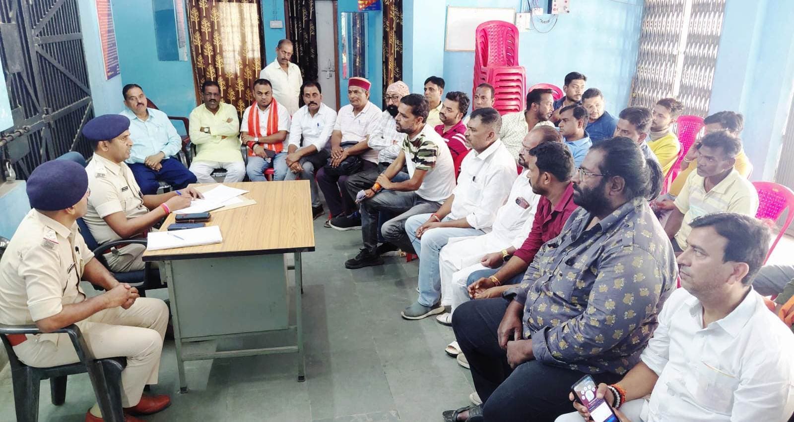 जमालपुर में रामनवमी शोभायात्रा को लेकर बदला गया रूट