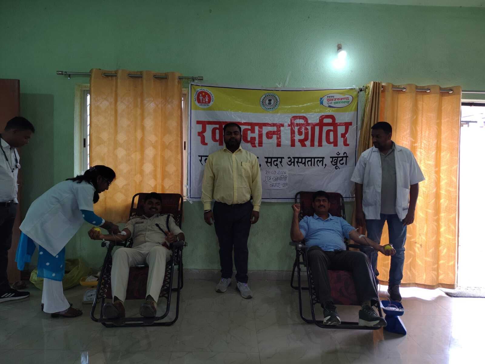 शिविर में 14 यूनिट रक्त संग्रहित