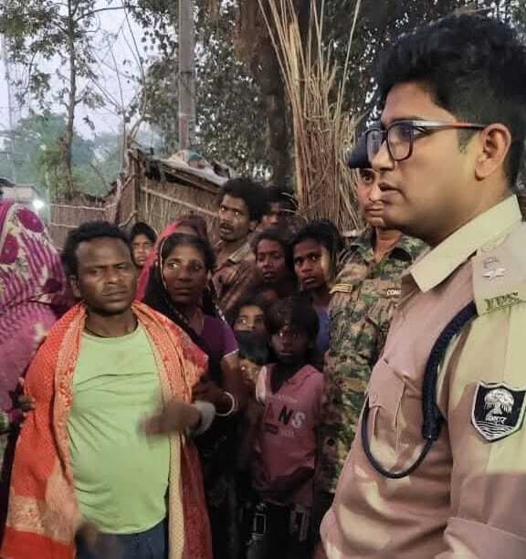 एक साथ उठी दादा व पोता की अर्थी, गांव में पसरा मातम