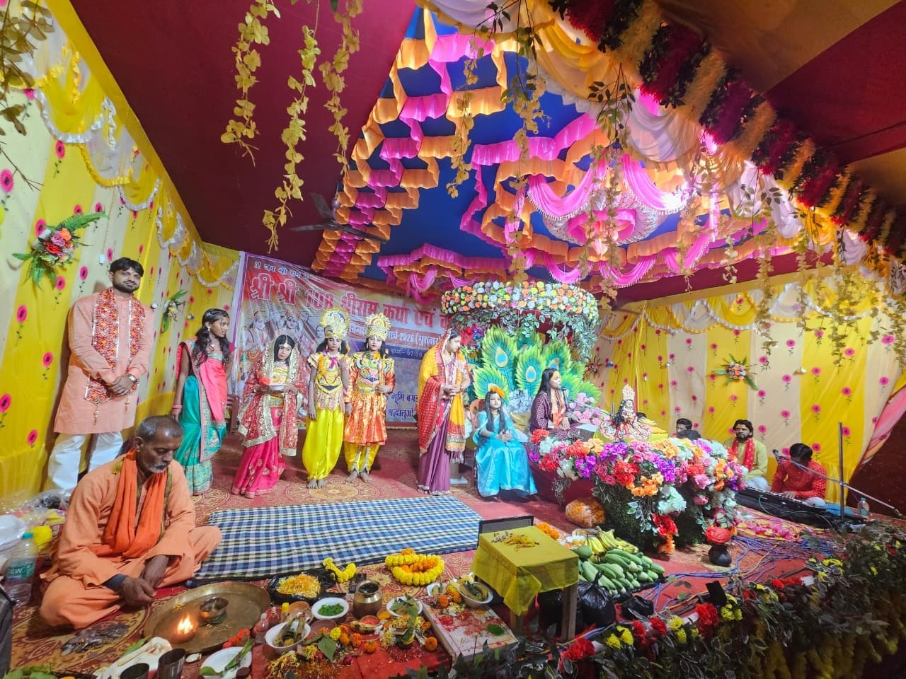 बगडुम्मा में श्री राम कथा के सातवें दिन उमड़ी अपार श्रद्धा की भीड़