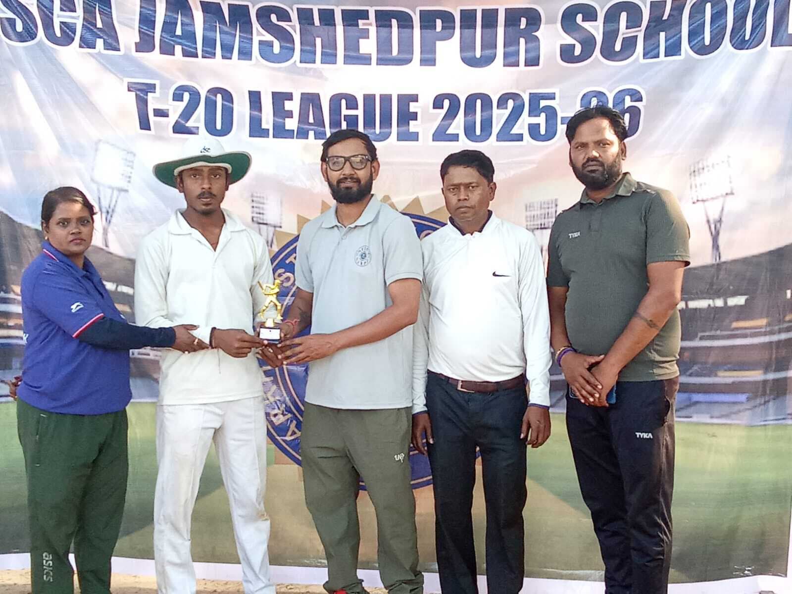 Jsca school league shiksha niten won : शिक्षा निकेतन की टीम 10 विकेट से जीती