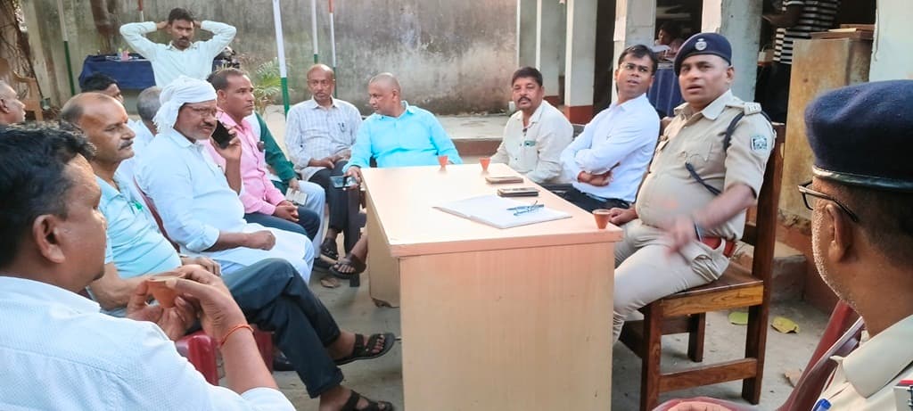 रामनवमी जुलूस में डीजे बजाने पर होगी कार्रवाई : थानाध्यक्ष