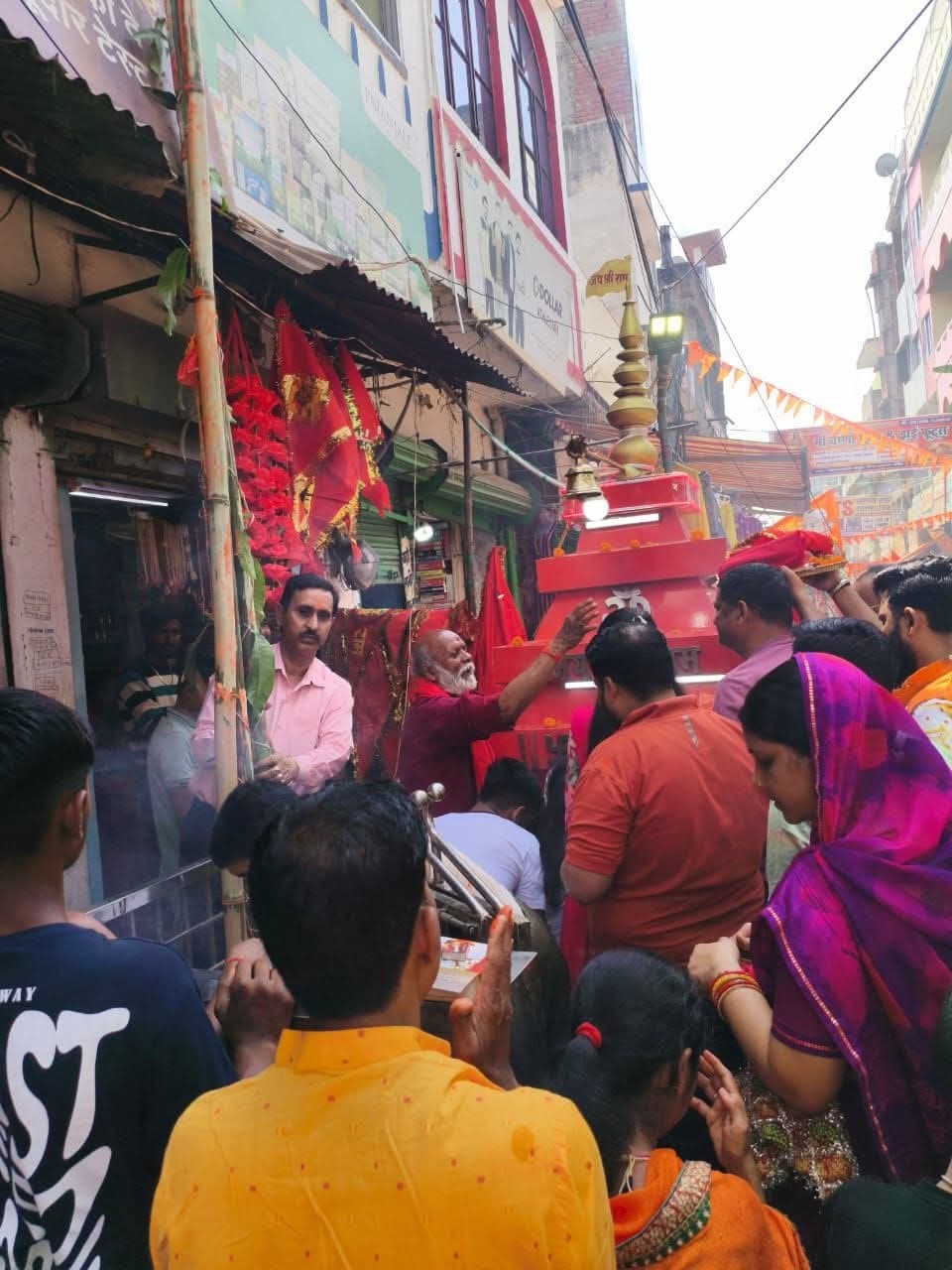 रामनवमी पर जय श्रीराम के जयकारों से गूंजा जमुई, हनुमान मंदिरों में महावीर ध्वज की धूम