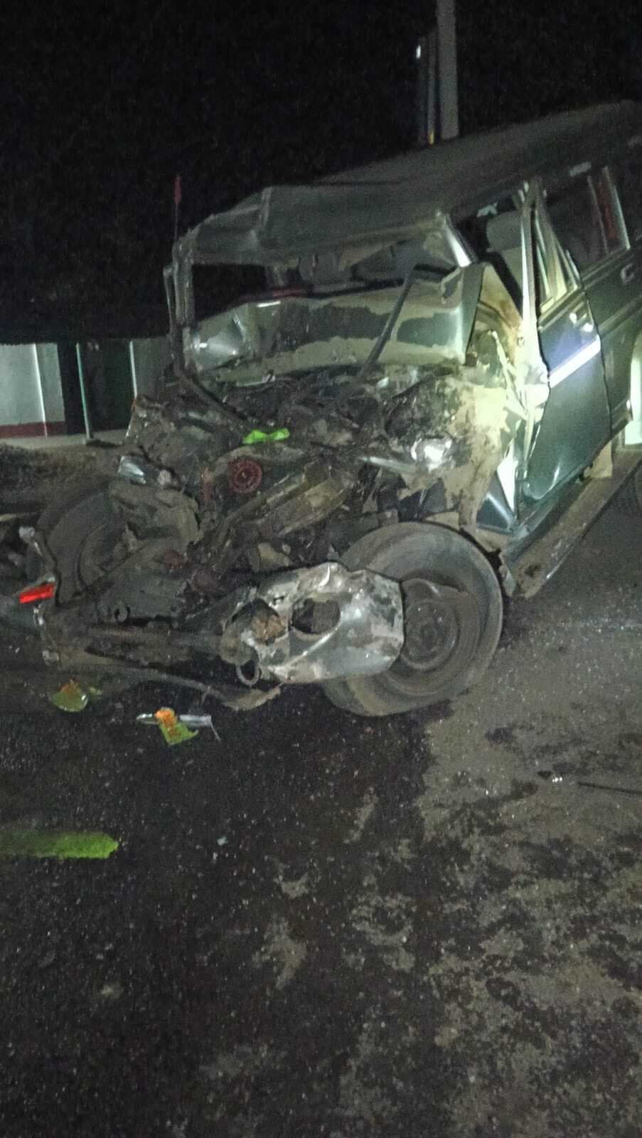 हादसा : हाइवा के धक्के से बोलेरो क्षतिग्रस्त, चालक गंभीर रूप से घायल