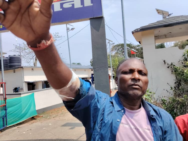 पानी पीने रुके युवक पर हमला, नकदी छीनने का आरोप