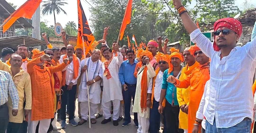 श्री राम के जयकारों से गुंजायमान हुआ हसनगंज का इलाका