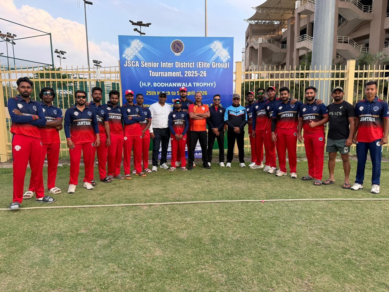 जामताड़ा ने वेस्ट सिंहभूम को एक विकेट से हराया