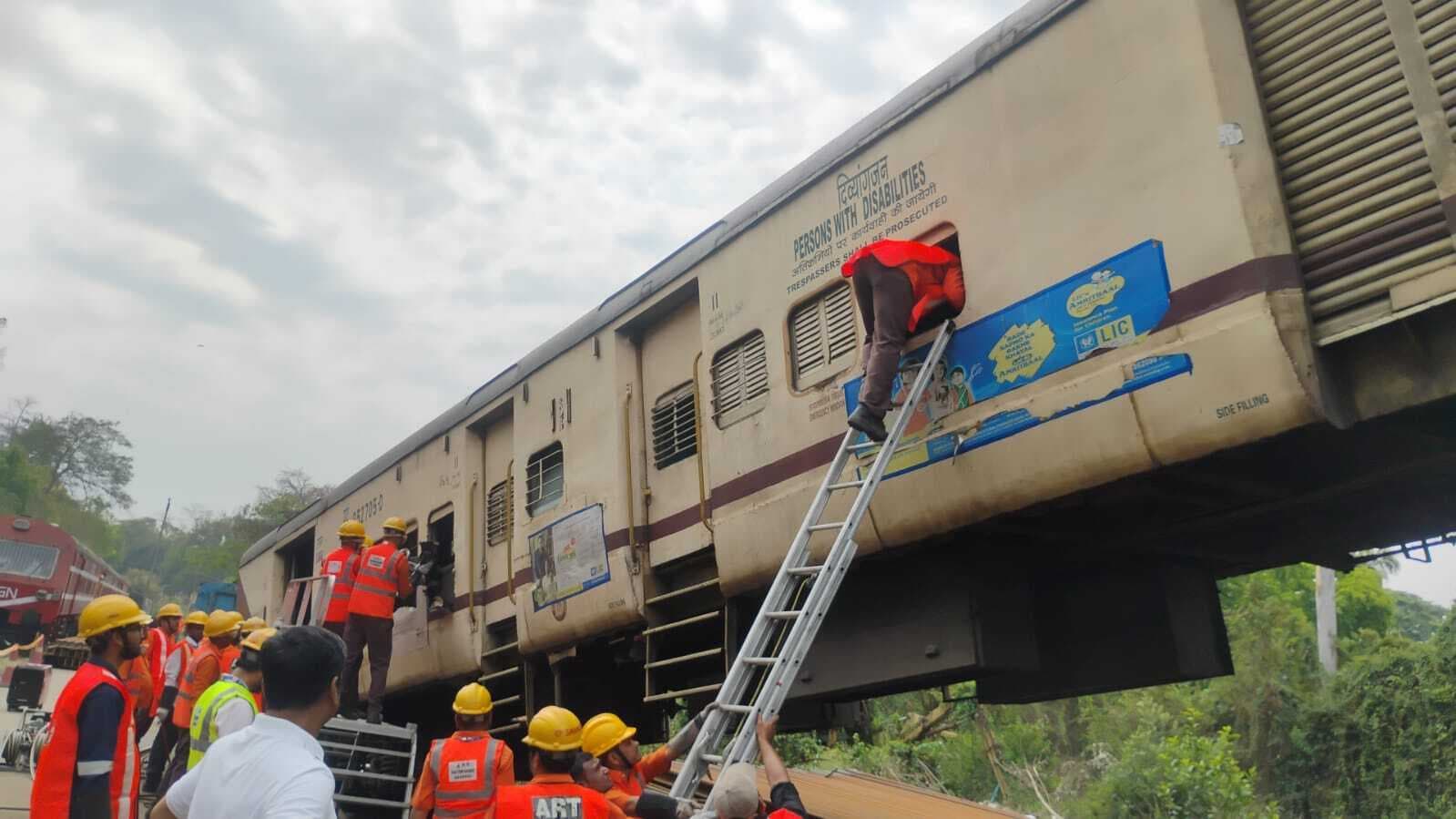 आसनसोल मंडल ने रेल दुर्घटना की स्थिति से निबटने के लिए की मॉक ड्रिल