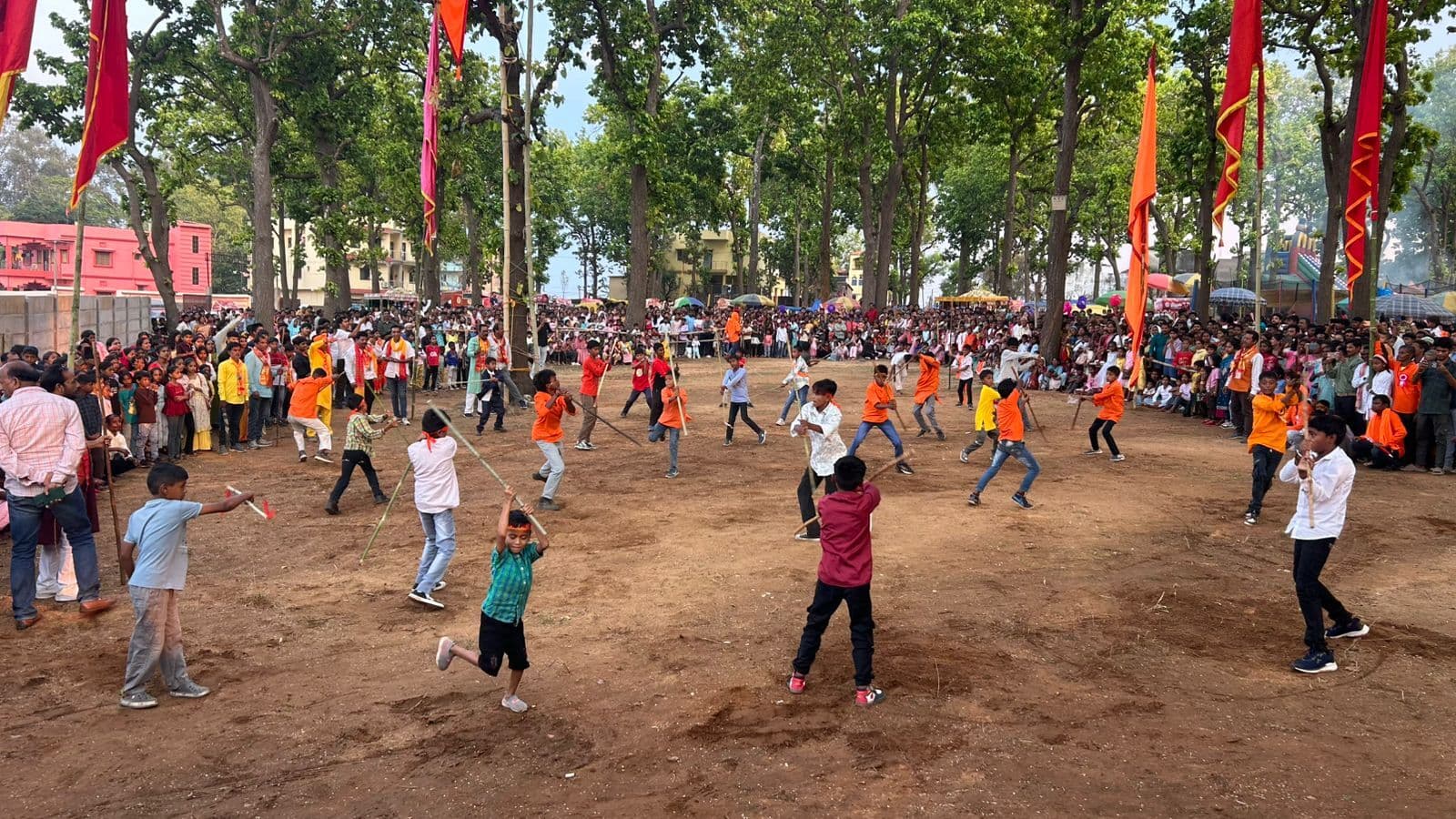 रामनवमी के दशमी को लगा मेला