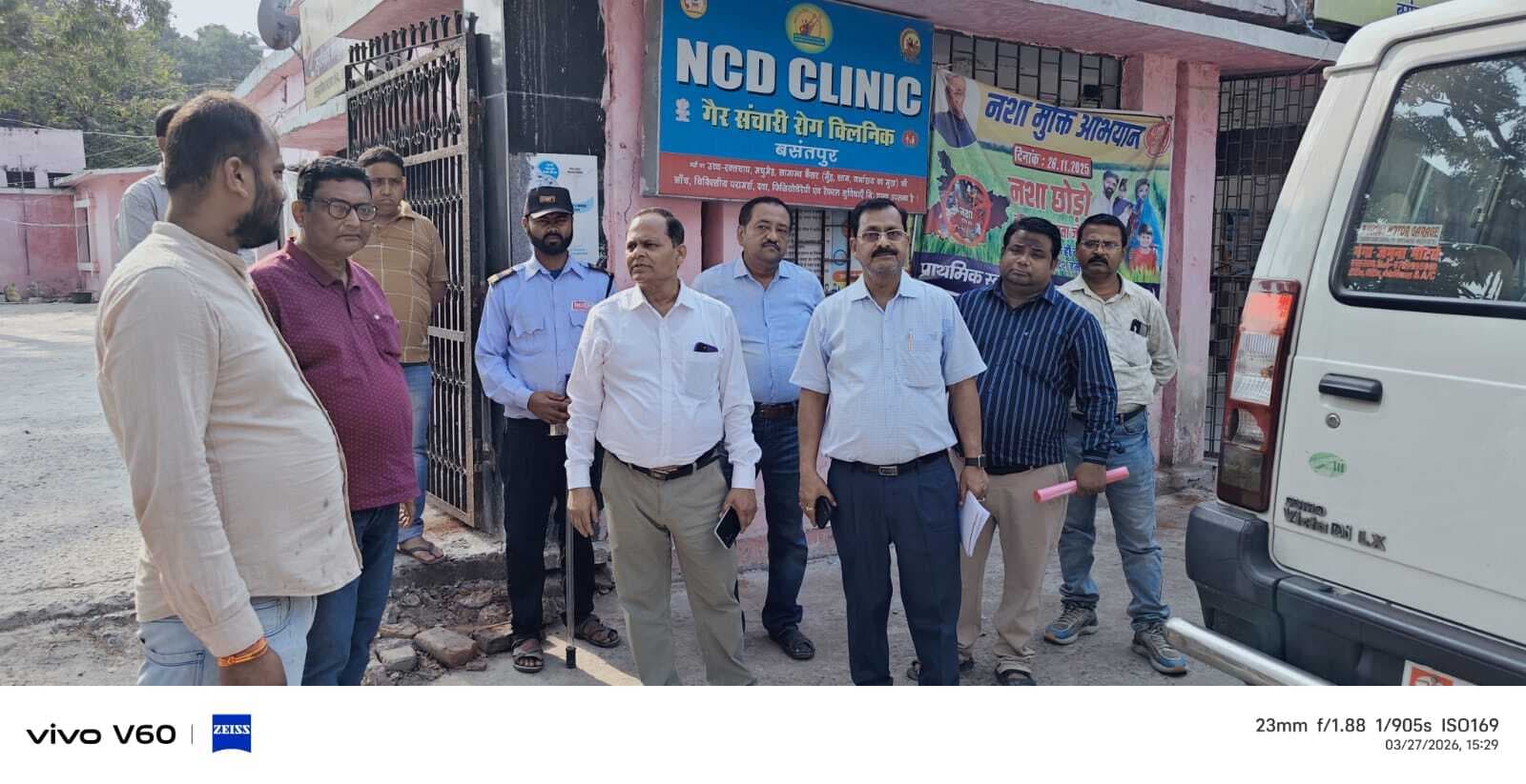 सीएस ने निर्माणाधीन अस्पताल का किया निरीक्षण