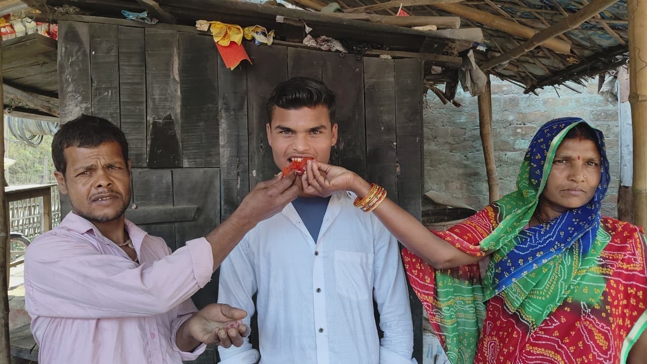 राजदीप को राज्य स्तर पर मिला छठा स्थान स्थान