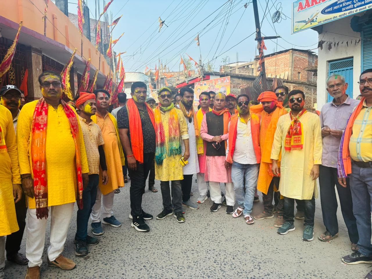 प्रतिमा विसर्जन के साथ श्री विष्णु यज्ञ संपन्न