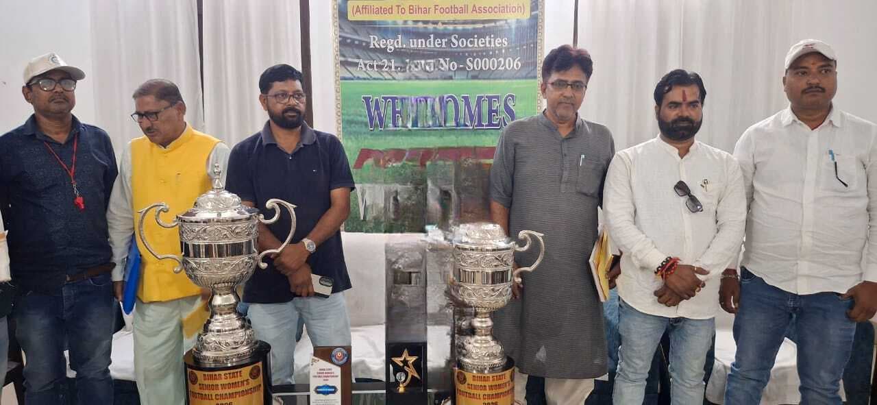 लखीसराय में आज से 14 अप्रैल तक सीनियर महिला डे-नाइट फुटबॉल टूर्नामेंट का आगाज