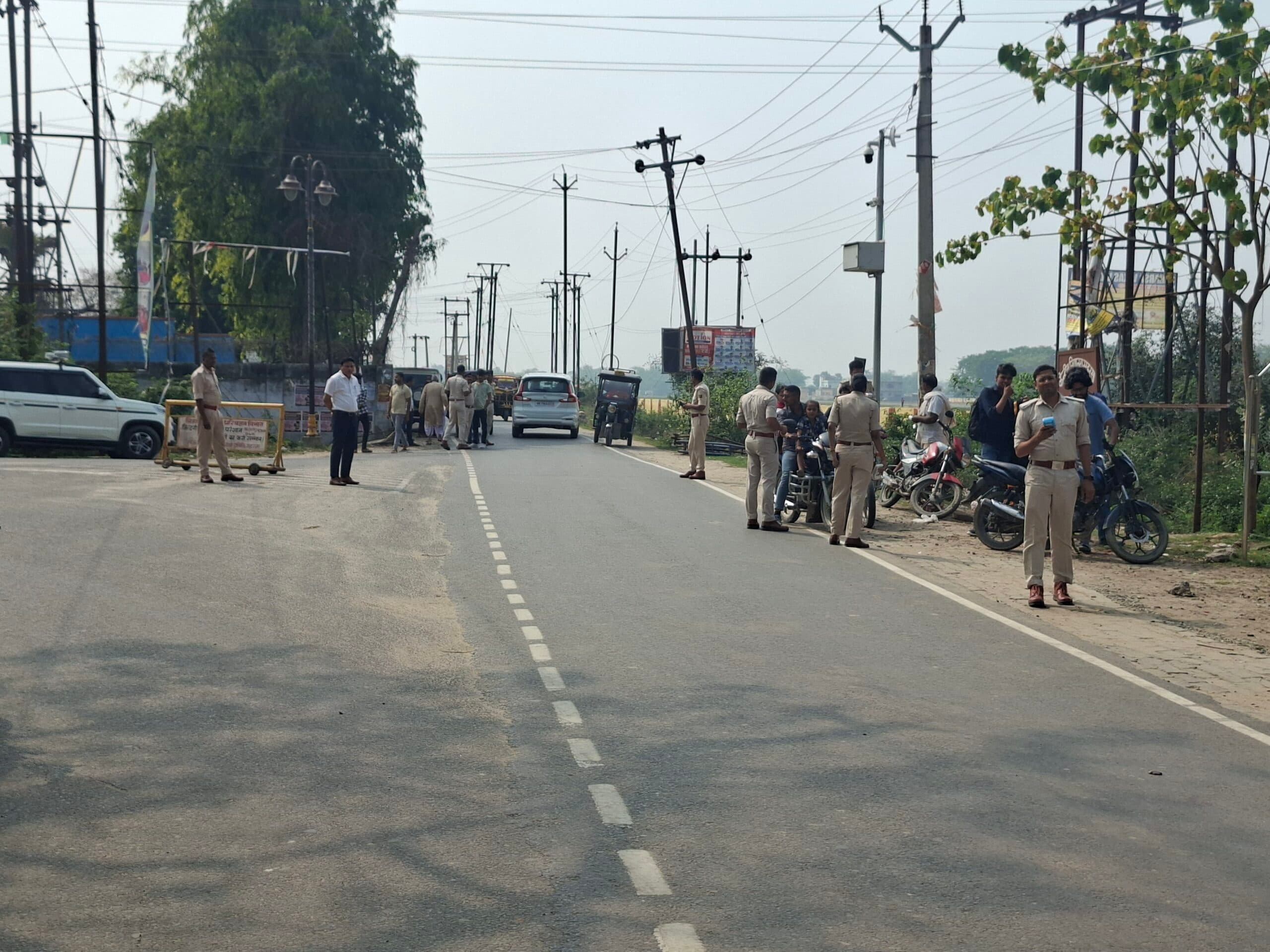 चौक चौराहे पर वाहन जांच अभियान से चालकों में हड़कंप