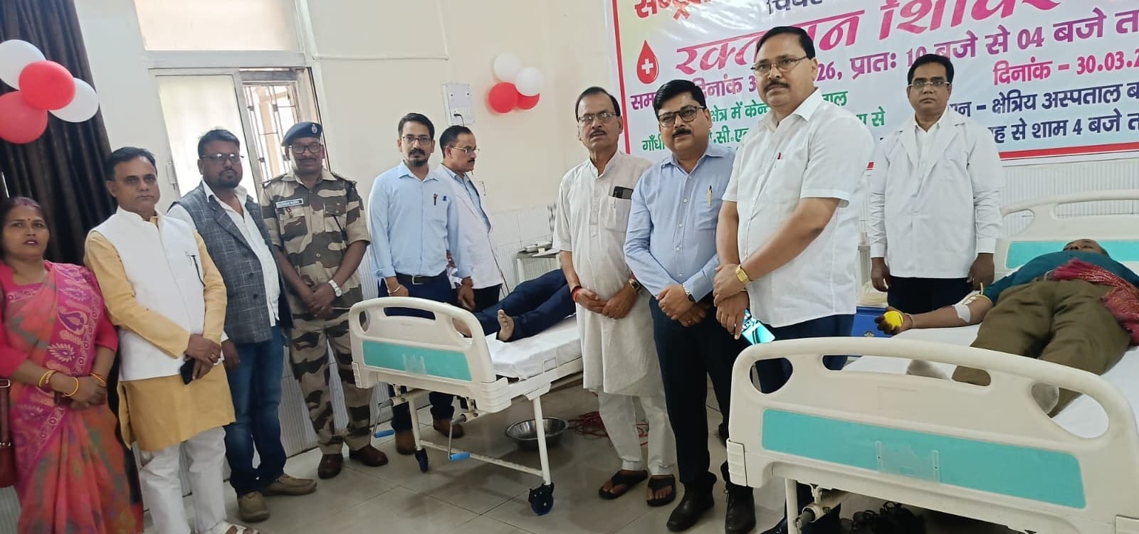 सीसीएल के बचरा अस्पताल में 54 लोगों ने किया रक्तदान