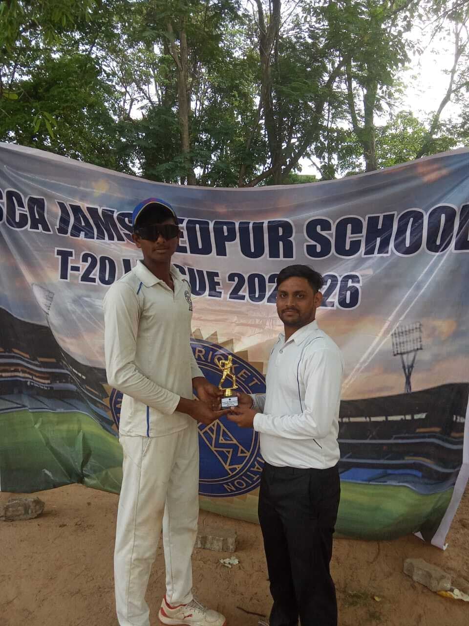Jsca school league : डीएवी बिष्टुपुर ने राजेंद्र विद्यालय को 66 रनों से हराया