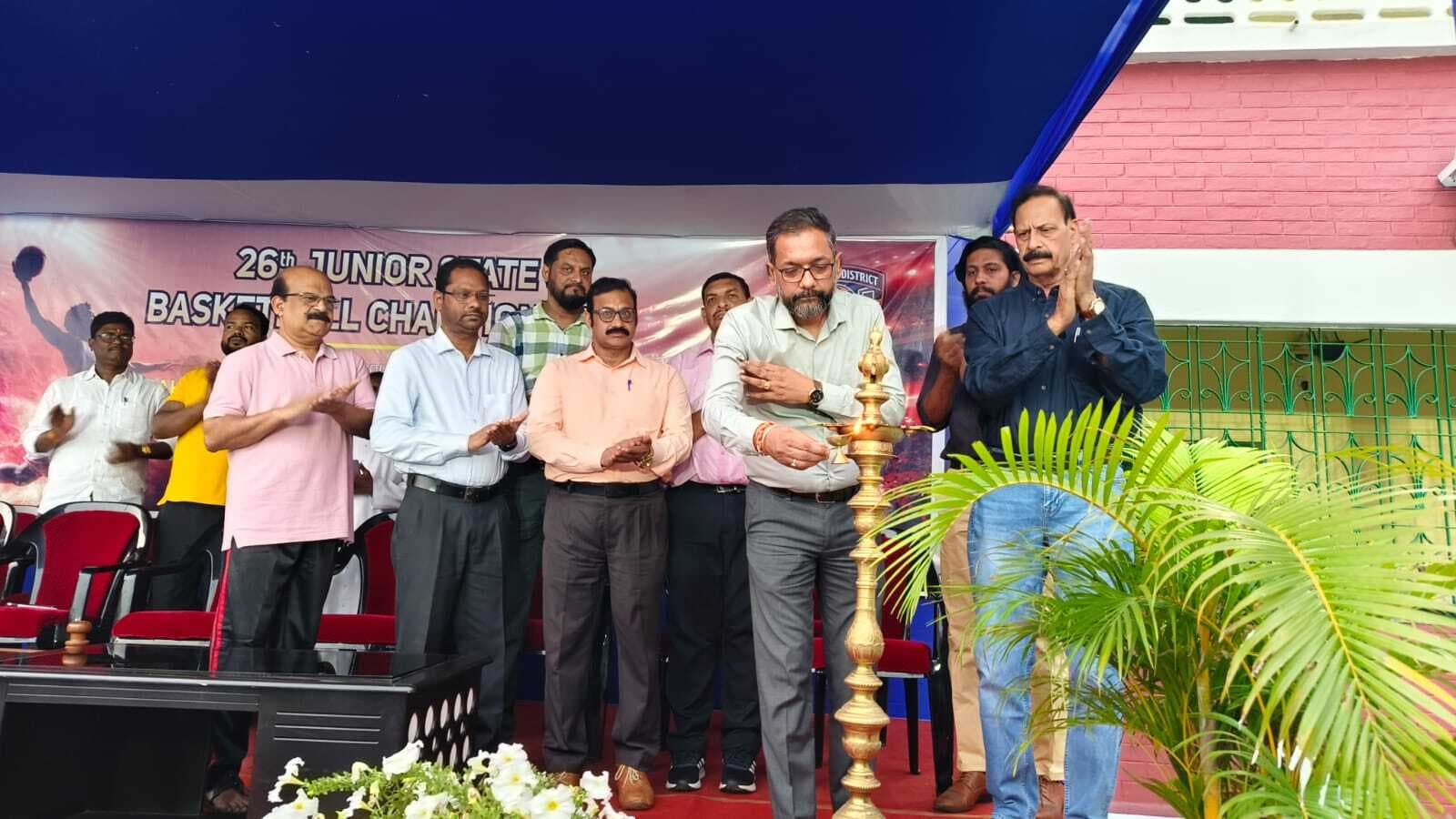 साहिबगंज में 26वां जूनियर झारखंड स्टेट बास्केटबॉल चैंपियनशिप का हुआ आगाज