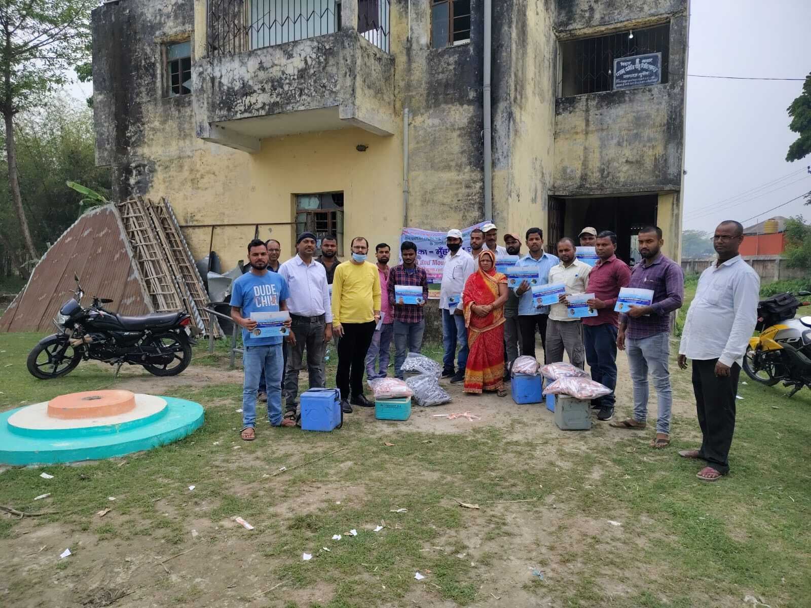 पशु बीमा व टीकाकरण अभियान शुरू, पशुपालकों में हर्ष का माहौल