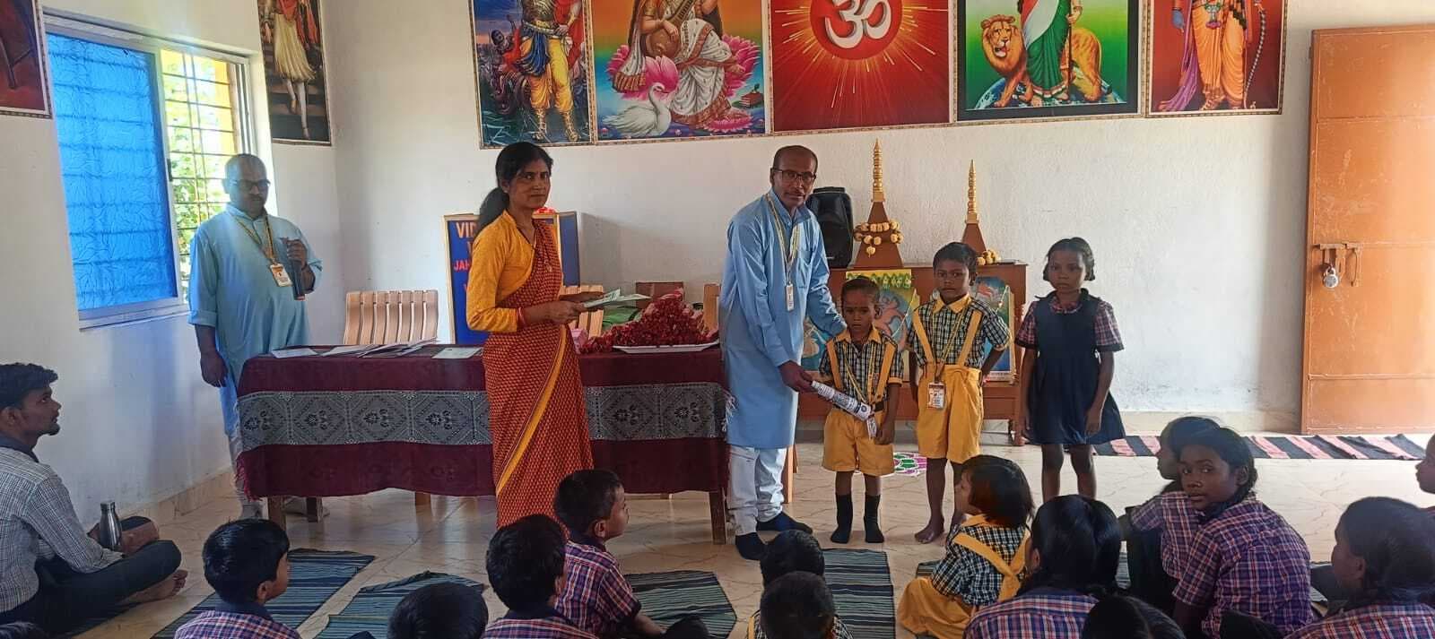 विद्या मंदिर में वार्षिक परीक्षाफल प्रकाशित