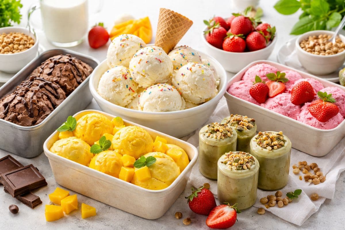 बिना मेहनत के घर पर बनाएं 5 अलग-अलग फ्लेवर की आइसक्रीम